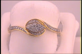 1/8CT-DIA MICRO-PAVE RING